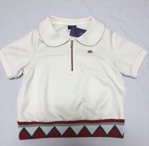 新品・未使用　Kappa ゴルフ　半袖プルオーバー　(S) KC922SS73 ◆Kappa GOLF