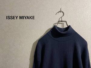 ◯ 90s ISSEY MIYAKE MEN プリーツ タートルネック カットソー / イッセイミヤケ プリーズ ドロップショルダー Vintage M Mens #Sirchive