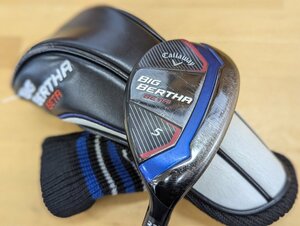 4☆1772 【CALLAWAY/キャロウェイ】BIG BERTHA BETA 5番ユーティリティ/5U 23° SR ヘッドカバー付属《店頭引渡し可/札幌 美しが丘》