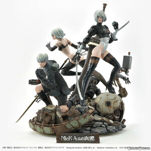 【中古】[FIG]SQUARE ENIX MASTERLINE NieR: Automata(ニーア オートマタ) Deluxe Ver. 1/4 スタチュー フィギュア スクウェア・エニックス