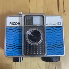 『ジャンク』RICOH AUTO HALF E2 希少色　ラインブルー