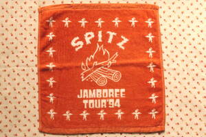 スピッツ SPITZ◆“空飛び”JAMBOREE TOUR’94　ハンドタオル◆中古