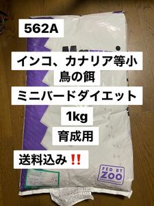 mazuri マズリ　562A 1kg ミニバードD インコ　カナリア　小鳥　育成用