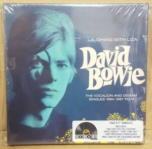 新品未開封 David Bowie/Laughing With Liza (The Vocalion And Deram Singles 1964-1967 Plus) UK Orig 仕様7inch X 5 Record Store Day