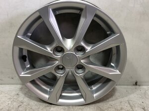 ダイハツ 純正 アルミホイール 14x4.5J +45 4H 100 ハブ径54ｍｍ 1本 (1) 美品