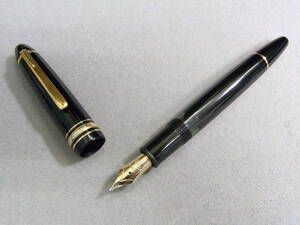 【中古品:状態「可」】モンブラン/MONTBLANC 万年筆 146 マイスターシュテック GERMANY ペン先：14C(585) ドイツ製