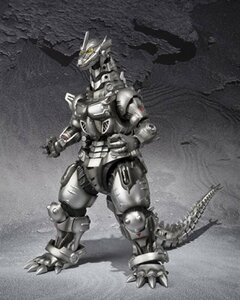 【中古】S.H.MonsterArts ゴジラ×モスラ×メカゴジラ 東京SOS 3式機龍 (重武装型／高機動型) 全高約15.5cm ABS&PVC