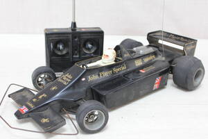 ☆★ke■当時物 ラジコンカー バンダイ TEAMLOTUS JPS MKⅣ ロータス 78 F1 レーシングカー 車 日本製 Johnplayer special 