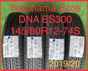 230522-05 YOKOHAMA ECOS ES-300 ラジアルタイヤ４本