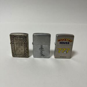 M 【売り切り】　ZIPPO 3点セット　ジッポ　ライター