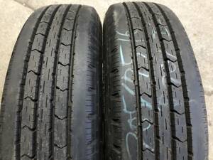 ほぼ新品 205/75R16 113/111N LT 2本 BS トラックタイヤ夏 ほぼ未使用 引き取り可 札幌 NLT797-2F