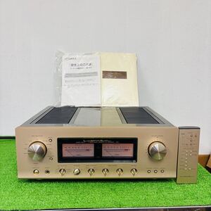 f1469 LUXMAN L-509S ラックスマン プリメインアンプ　中古超美品　動作保証　専用ケーブル　リモコン　説明書付き　送:140