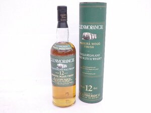 【未開栓】GLENMORANGIE/グレンモーレンジィ ハイランドシングルモルト スコッチ 12年 MADEIRA WOOD FINISH 750ml 43% 元箱付 ◆ 6E67F-127