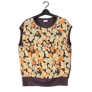 DRIES VAN NOTEN ドリスヴァンノッテン 花柄 ノースリーブ M ブラウン系