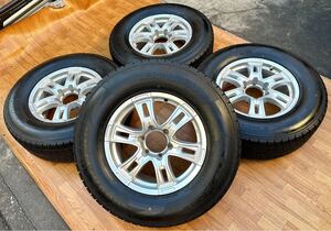 KAZERA 17インチ アルミホイール★GOODYEAR 265/70R17 4本セット★ ランドクルーザープラド FJクルーザー ハイラックス サーフ