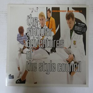 48040854;【UK盤/ハイプステッカー】The Style Council / The Singular Adventures of The Style Council