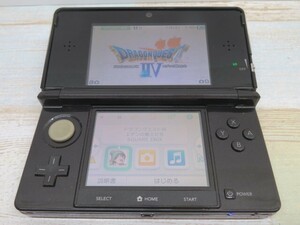 ソフト1本付き■Nintendo CTR-001 ゲーム機 Nintendo 3DS 任天堂 Ver.4.40-10J アダプター タッチペン付き 動作品 95637■！！