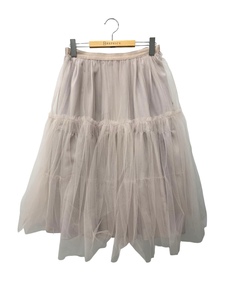 FOXEY フォクシーブティック スカート 42 Skirt Annette 42134 チュール ベージュ 2022年増産品