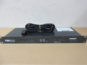 S5842 中古 SABINE FBX1200 フィードバックエクスターミネーター Single Channel Feedback Exterminator 通電確認済