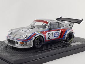 EBBRO 1/43 Porsche 911RSR Turbo 1974 Lemans 24hours silver エブロ ポルシェ ターボ シルバー 銀色《ミニカー 廃盤 レーシングカー》