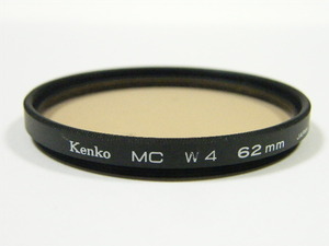 ◎ Kenko ケンコー 62mm MC W4 曇天用 フィルター