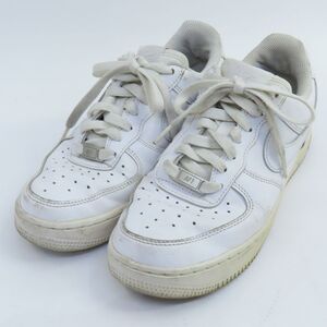 153 NIKE ナイキ WMNS AIR FORCE 1 ’07 ウィメンズ エア フォース DD8959-100 US6.5/23.5cm 箱無 ※中古