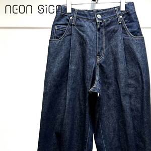 NEON SIGNネオンサインワイドデニムWIDE DENIM SLACKS/1