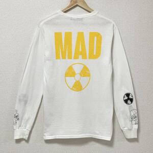 UNDERCOVER MAD ロゴ ロンT ホワイト 白 Sサイズ アンダーカバー MAD STORE 長袖 カットソー Tシャツ Tee archive 4040268