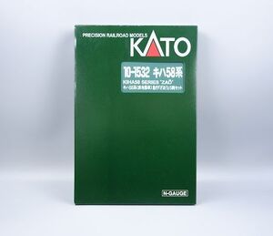 本体美品 KATO Nゲージ 10-1532 キハ58系 (非冷房車) 急行「ざおう」5両セット 売切り