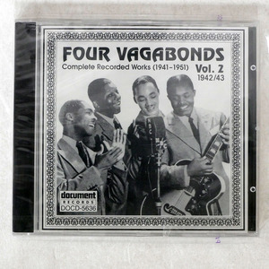 オーストリア盤 THE FOUR VAGABONDS/COMPLETE RECORDED WORKS (1941-1951) VOL. 2 1942/43/DOCUMENT DOCD5636 □