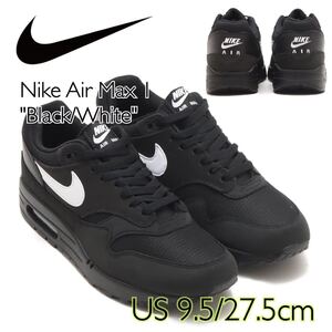 Nike Air Max 1 Black/White ナイキ エアマックス1 ブラック/ホワイト(FZ0628-010)黒27.5cm箱無し 