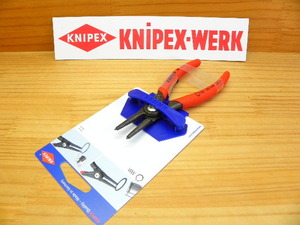 クニペックス 軸用スナップリングプライヤー 10～25mm *KNIPEX 4911-A1