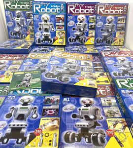 DeAGOSTINI　 デアゴスティーニ週刊 マイロボット MY ROBOT ID-01 不揃い飛び飛び未チェック現状渡し17冊まとめ