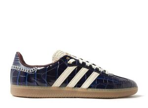 Wales Bonner adidas Samba "Collegiate Navy/Wonder White/Night Red" 25.5cm JH9825