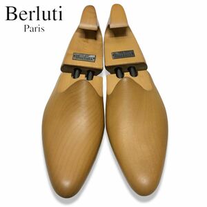 21 純正品 VINTAGE BERLUTI ヴィンテージ ベルルッティ 純正 シューツリー アレッサンドロ 木製 シューキーパー 7 ブラウン フランス製