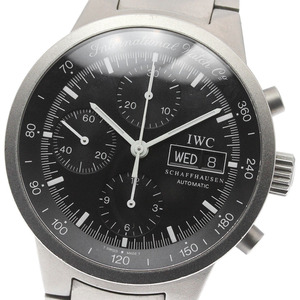 IWC SCHAFFHAUSEN IW370703 GST クロノグラフ デイデイト 自動巻き メンズ _828291