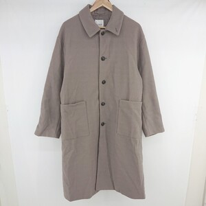 ◇ JUNRed ジュンレッド ロング丈 長袖 コート サイズL グレー系 メンズ P