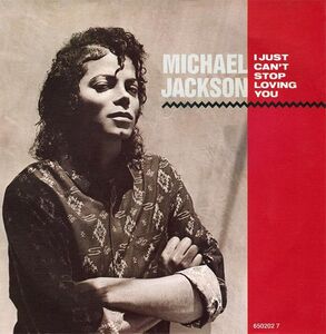 英7 Michael Jackson I Just Cant Stop Loving You 6502027 EPIC /00080