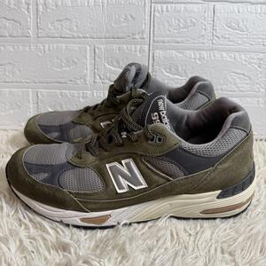 27cm●New Balance ニューバランス●m991GGT●グレー オリーブ●メンズ●イギリス製 英国製