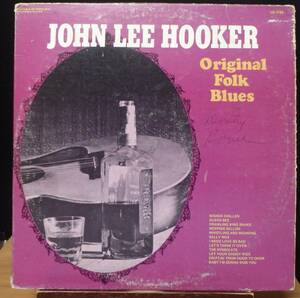 【BB045】JOHN LEE HOOKER「Original Folk Blues」, US Compilation Reissue　★カントリー・ブルース