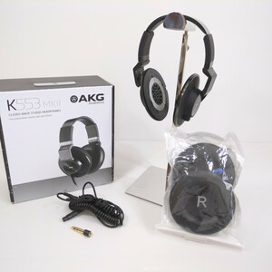 【新品イヤーパット付き】AKG 密閉型スタジオヘッドホン K553 MKII