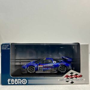 EBBRO 1/43 Raybrig HONDA NSX JGTC 2001 #100 エブロ レイブリック ホンダ NA2 ミニカー モデルカー