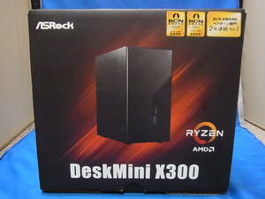 ASRock ベアボーンキット DeskMini X300/B/BB/BOX/JP (筐体A300) ジャンク品