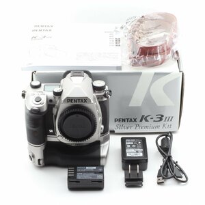 【全世界限定1,000台】PENTAX ペンタックス K-3 Mark III Silver Premium Kit