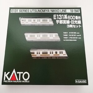 KATO 10-1947 E131系600番台 宇都宮線・日光線 3両セット カトー Ｎゲージ