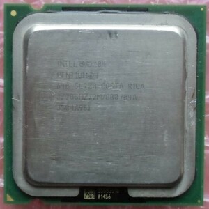 BIOS起動確認済 Intel Pentium4 Processor640 SL7Z8 (LGA775/FSB800MHz/2MB L2 Cache/3.20GHz/Prescott)(送料230円～)