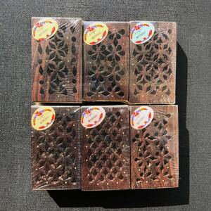 新品未開封　６個　Tulasi Vidwan　Premium Incense　MYRRH　ミルラ　コーパル　琥珀　天然樹脂の化石　宝石　お香　インド