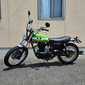 Kawasaki 250TR スカチューン カスタム 車体 本体 整備済み 状態良好 キャブ車 旧車 オフロード エストレヤ ヴィンテージ