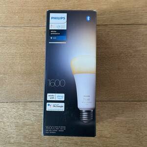 Hue E26 1600lm ホワイトグラデーション シングルランプ PHILIPS 1回使用のみ