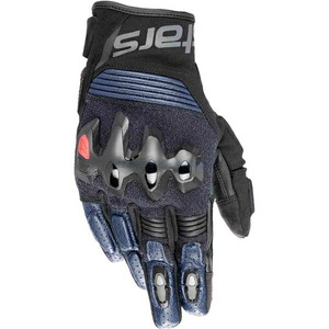 在庫あり alpinestars アルパインスターズ グローブ HALO LEATHER GLOVE カラー:DARK BLUE BLACK(7109) サイズ:M